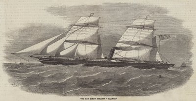 Le nouveau vapeur à vis Barwon - Edwin Weedon